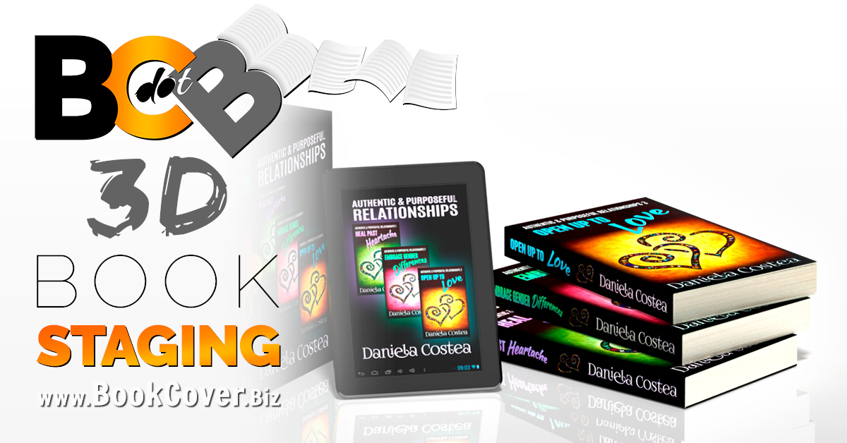 3D Book Staging by BC.B